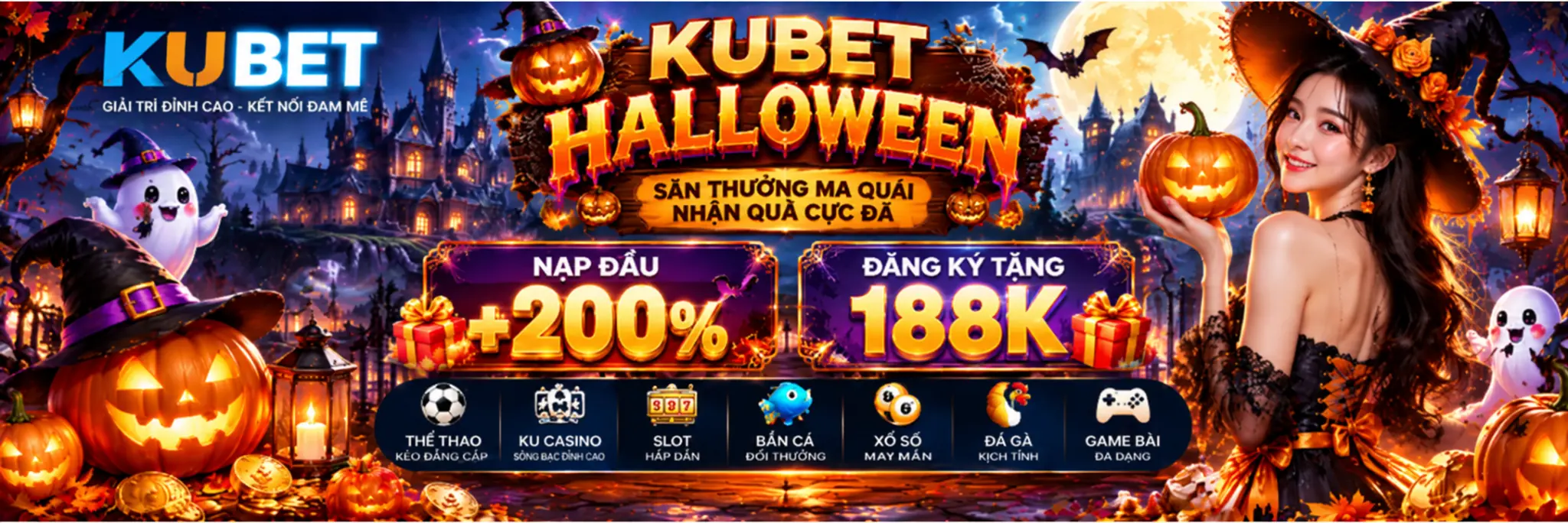 BANNER HALLOWEEN KUBET 2026